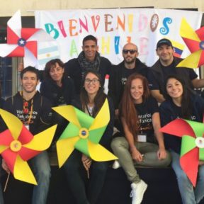 ¡Bienvenidos a Chile, Voluntarios!