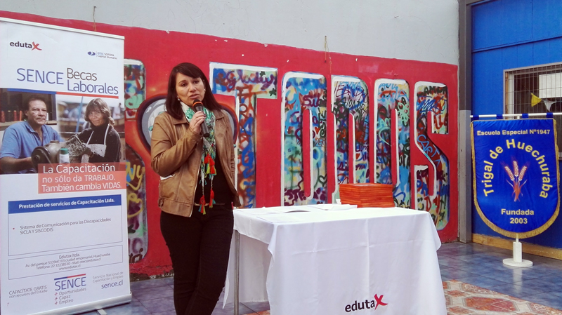 Paula Pérez, directora de la Escuela Especial Trigal de Huechuraba.