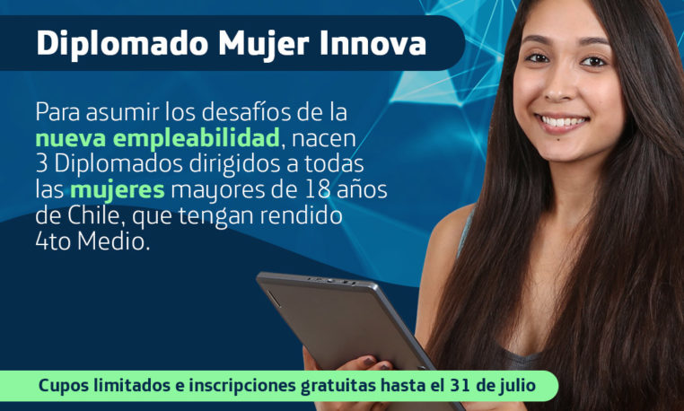 ANUNCIAN AUMENTO EN OFERTA DE CUPOS PARA DIPLOMADOS GRATUITOS TRAS EXITOSA CONVOCATORIA E INSCRIPCIÓN
