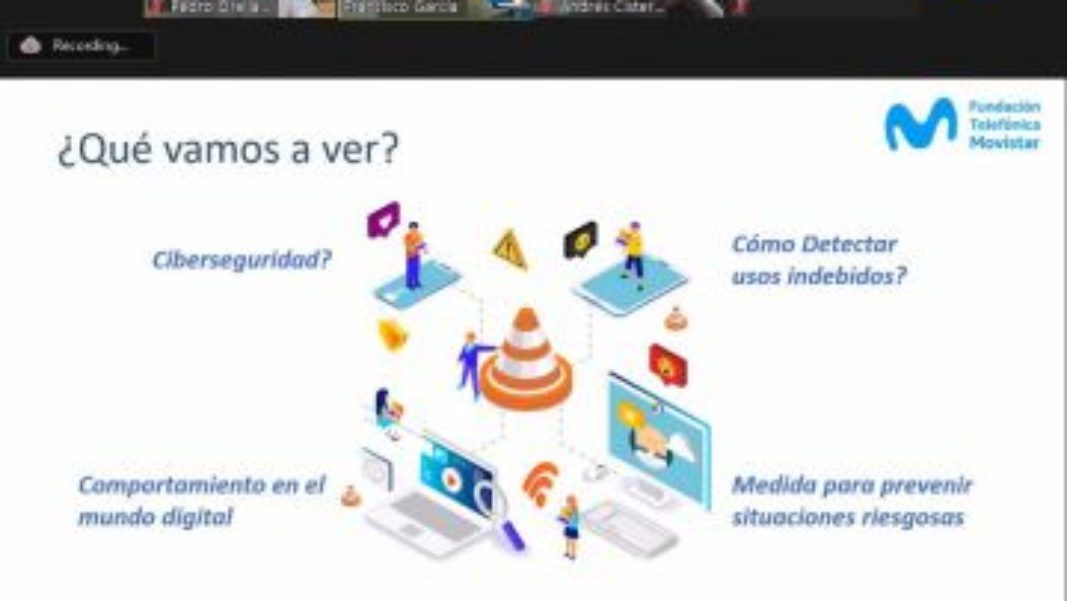 ENCARGADOS CONVIVENCIA ESCOLAR DE SAN JOSÉ DE MAIPO FUERON FORMADOS EN CIBERSEGURIDAD