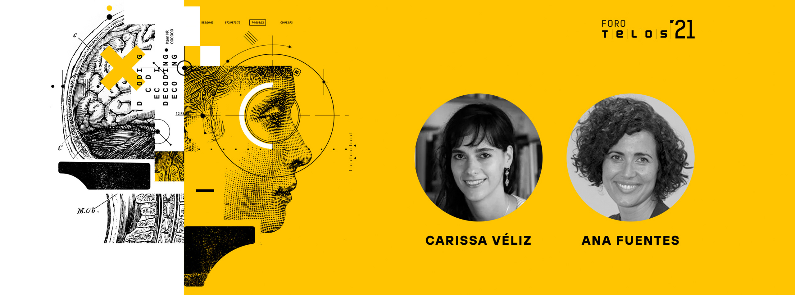 #ForoTELOS2021: Encuentro con Carissa Véliz