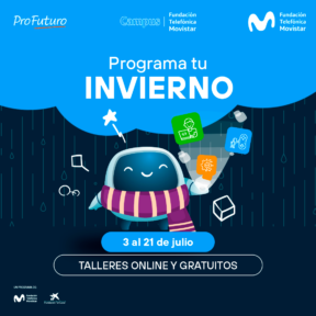 Programemos nuestro invierno: Campus Virtual de Fundación Telefónica Movistar lanza mil cupos gratuitos para cursos de inteligencia artificial, robótica y programación